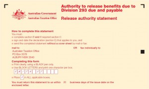 ATO now issuing Division 293